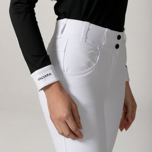 Aira Women's Knee Grip Breeches   White