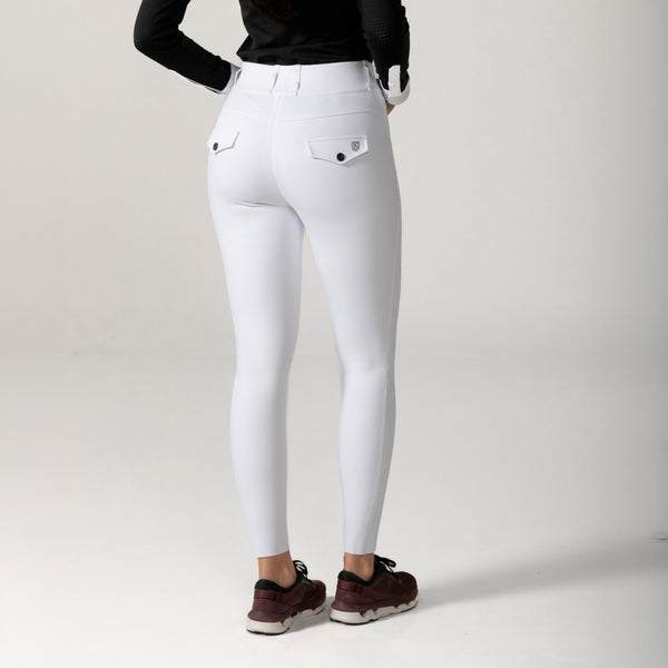 Aira Women's Knee Grip Breeches   White