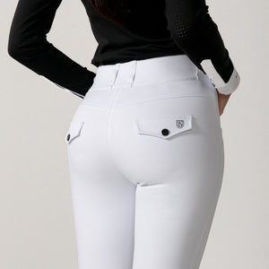 Aira Women's Knee Grip Breeches   White