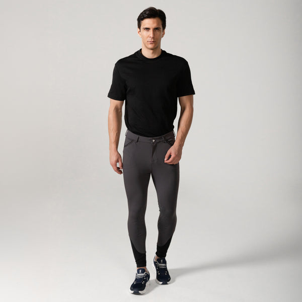 Arden Men’s Knee Grip Breeches Grey