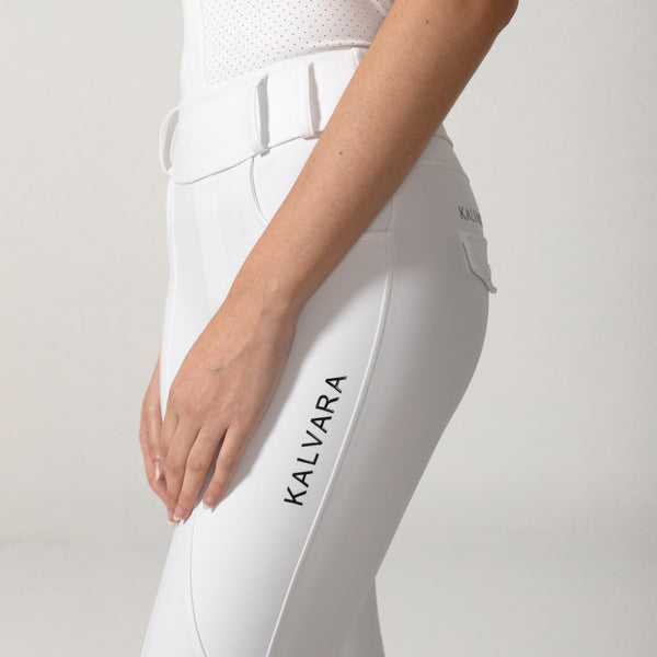 Alara Full Grip Breeches White