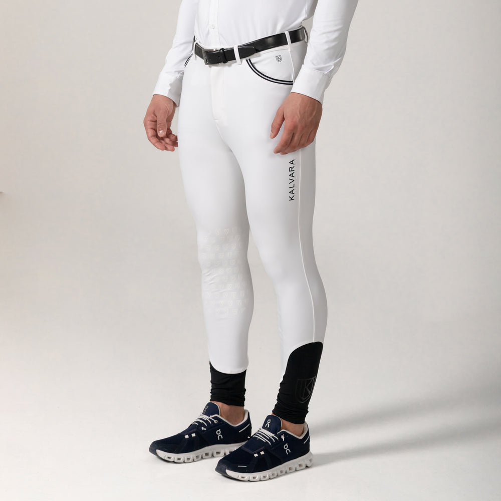 Arden Men’s Knee Grip Breeches White