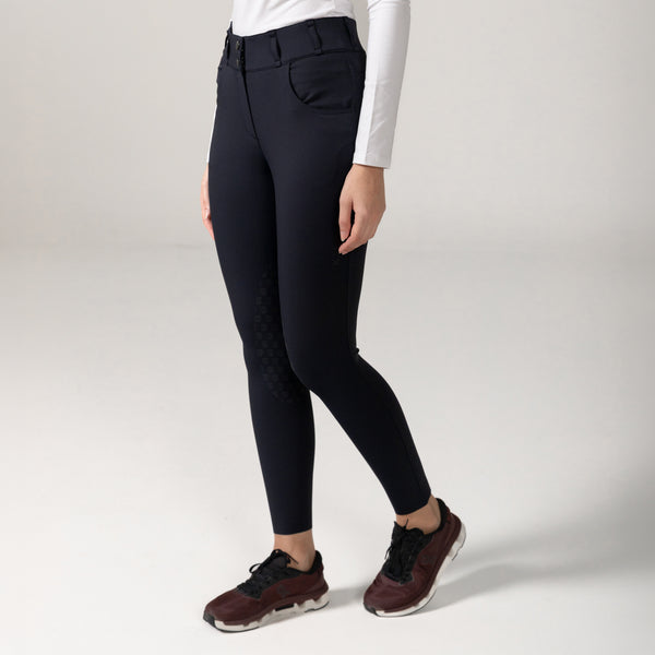 Aira Women's Knee Grip Breeches Navy Blue