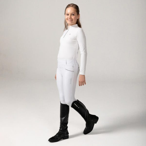 Dancefloor Kids Training Top White